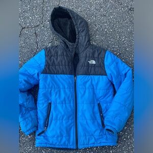 The North Face boys youth reversible coat size 14/16